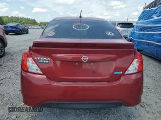 2015 Nissan Versa SV with VIN 3N1CN7AP6FL912598, listed as a Copart auction lot 55066495 with 185,937 mi miles and Clean Title. Bid and sale history available at carsss.com. Image 6.