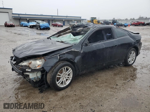2006 Acura RSX with VIN JH4DC53846S000389, listed as a Copart auction lot 42137885 with 169,384 mi miles and Salvage Title. Bid and sale history available at DreamBid. Image 1.