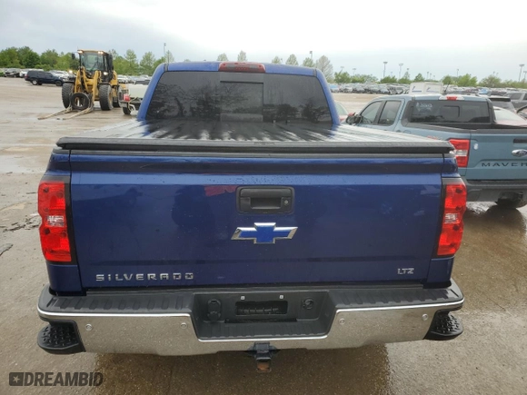 2014 Chevrolet Silverado 1500 LTZ with VIN 3GCUKSEC7EG461919, listed as a Copart auction lot 52022924 with 155,701 mi miles and Salvage Title. Bid and sale history available at carsss.com. Image 6.