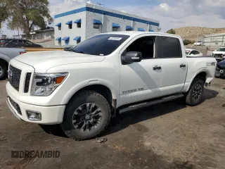 2019 Nissan Titan Pro-4X z VIN 1N6AA1E54KN532558, wystawiony jako Copart lot #65319354 z przebiegiem 62 078 mil mil oraz Szkoda całkowita • Salvage title. Historia ofert i sprzedaży dostępna na DreamBid. Obrazek 1.