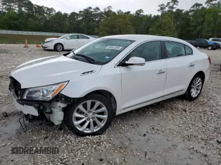 2015 Buick LaCrosse Leather with VIN 1G4GB5G30FF345276, listed as a Copart auction lot 50641595 with 120,143 mi miles and Salvage Title. Bid and sale history available at carsss.com. Image 1.