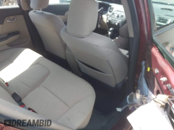 2015 Honda Civic Sedan LX with VIN 19XFB2F56FE274984, listed as a IAAI auction lot 42081778 with 73,882 mi miles. Bid and sale history available at carsss.com. Image 8.