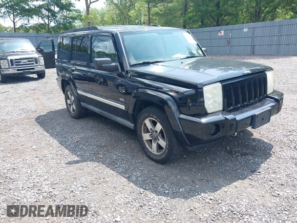 2006 Jeep Commander with VIN 1J8HG48K56C324296, listed as a IAAI auction lot 42735532 with 143,009 mi miles and . Bid and sale history available at DreamBid. Image 1.
