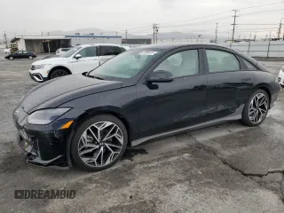 2024 Hyundai Ioniq 6 SEL z VIN KMHM34AA5RA066781, wystawiony jako Copart lot #47899415 z przebiegiem 18 496 mil mil oraz Szkoda całkowita • Salvage title. Historia ofert i sprzedaży dostępna na DreamBid. Obrazek 1.