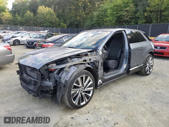 2023 Cadillac LYRIQ RWD Luxury z VIN 1GYKPMRK6PZ001962, wystawiony jako Copart lot #66556704 z przebiegiem 48 647 mil mil oraz Szkoda całkowita • Salvage title. Historia ofert i sprzedaży dostępna na DreamBid. Obrazek 1.