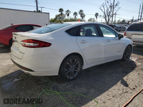 2018 Ford Fusion Hybrid SE with VIN 3FA6P0LU9JR137515, listed as a Copart auction lot 47480285 with 121,044 mi miles and Salvage Title. Bid and sale history available at carsss.com. Image 3.