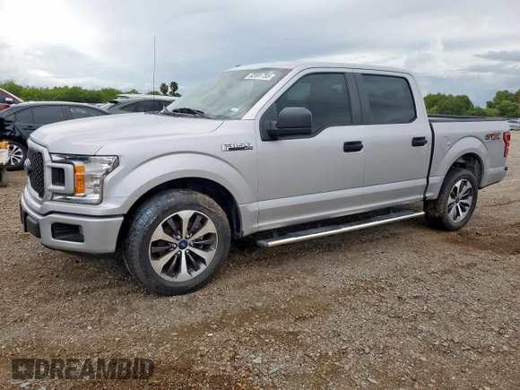 2019 Ford F-150 XL with VIN 1FTEW1C54KKF26298, listed as a Copart auction lot 62091785 with 108,889 mi miles and Salvage title. Bid and sale history available at DreamBid. Image 1.