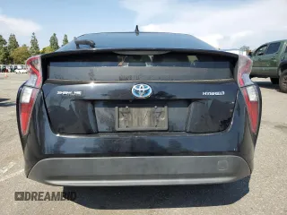 2016 Toyota Prius Four with VIN JTDKARFU3G3001558, listed as a Copart auction lot 55352245 with 81,648 mi miles and Salvage Title. Bid and sale history available at DreamBid. Image 6.