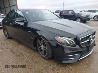 2019 Mercedes-Benz E 53 AMG with VIN WDDZF6BB7KA604431, listed as a IAAI auction lot 41540772 with 56,813 mi miles and . Bid and sale history available at DreamBid. Image 1.