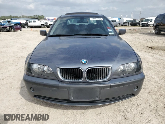 2003 BMW 3 Series 325i with VIN WBAEV33433KL87253, listed as a Copart auction lot 50985995 with 141,663 mi miles and Salvage Title. Bid and sale history available at carsss.com. Image 5.