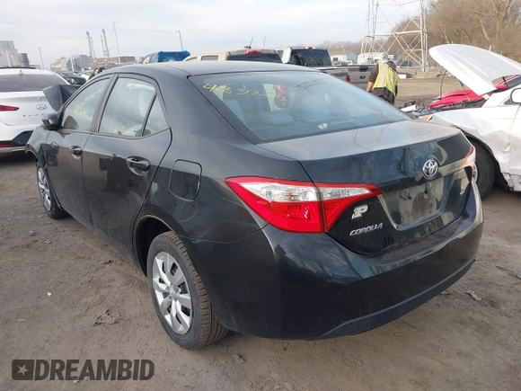 2015 Toyota Corolla L with VIN 2T1BURHE1FC420950, listed as a IAAI auction lot 41837213 with 55,918 mi miles and . Bid and sale history available at DreamBid. Image 3.