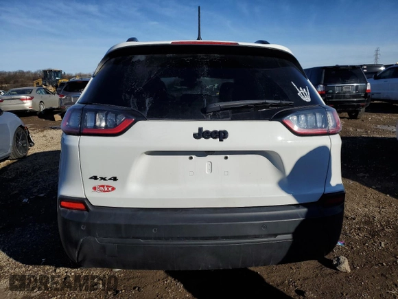 2023 Jeep Cherokee Altitude Lux with VIN 1C4PJMMB6PD103747, listed as a Copart auction lot 42907105 with 8,360 mi miles and Salvage Title. Bid and sale history available at carsss.com. Image 6.