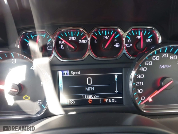 2019 Chevrolet Tahoe LT with VIN 1GNSCBKC7KR183874, listed as a IAAI auction lot 41347304 with 118,902 mi miles. Bid and sale history available at carsss.com. Image 7.