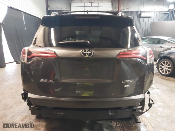 2018 Toyota RAV4 Limited with VIN JTMDFREV0JJ192265, listed as a IAAI auction lot 41840392 with 53,155 mi miles. Bid and sale history available at carsss.com. Image 6.