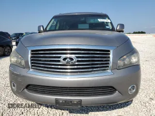 2011 Infiniti QX56 8-passenger with VIN JN8AZ2ND7B9701235, listed as a Copart auction lot 65757794 with 181,688 mi miles and Clean Title. Bid and sale history available at carsss.com. Image 5.