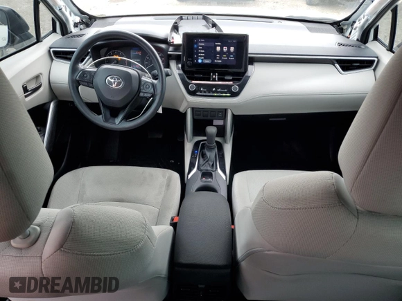 2024 Toyota Corolla Cross L with VIN 7MUAAAAG6RV086028, listed as a Copart auction lot 55079765 with 25,508 mi miles and Salvage title. Bid and sale history available at DreamBid. Image 8.