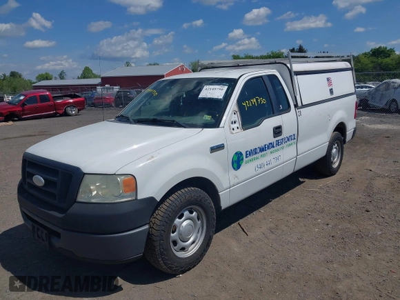 2008 Ford F-150 XL with VIN 1FTRF12258KE33050, listed as a IAAI auction lot 42149750 with 207,015 mi miles. Bid and sale history available at carsss.com. Image 2.