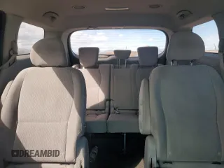 2016 Kia Sedona L with VIN KNDMA5C11G6120817, listed as a Copart auction lot 46854914 with 137,181 mi miles and Salvage Title. Bid and sale history available at DreamBid. Image 10.
