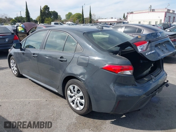 2023 Toyota Corolla Hybrid LE with VIN JTDBCMFE8P3023738, listed as a IAAI auction lot 41765597 with 59,938 mi miles. Bid and sale history available at carsss.com. Image 14.