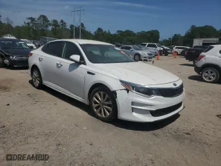 2016 Kia Optima EX with VIN 5XXGU4L35GG065760, listed as a Copart auction lot 53551465 with 0 mi miles and Clean Title. Bid and sale history available at carsss.com. Image 4.