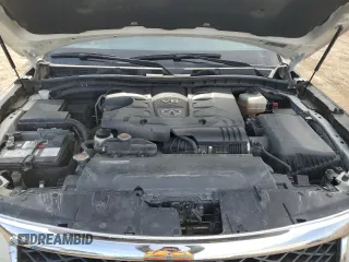 2015 Infiniti QX80 with VIN JN8AZ2NC6F9371858, listed as a Copart auction lot 51771265 with 200,954 mi miles and Salvage Title. Bid and sale history available at carsss.com. Image 12.