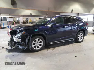2017 Lexus RX with VIN 2T2BZMCAXHC093004, listed as a Copart auction lot 43009203 with 36,823 mi miles. Bid and sale history available at carsss.com. Image 1.