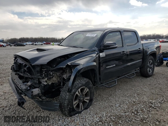 2016 Toyota Tacoma SR with VIN 5TFCZ5AN1GX002643, listed as a Copart auction lot 49168045 with 107,731 mi miles and Salvage Title. Bid and sale history available at carsss.com. Image 1.