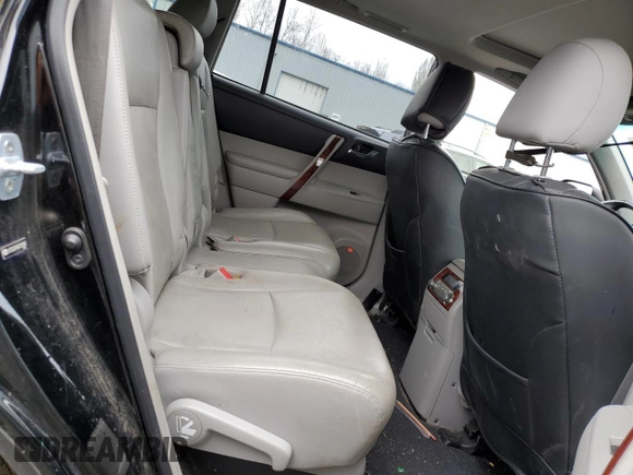 2012 Toyota Highlander Hybrid Limited with VIN JTEDC3EH8C2010580, listed as a Copart auction lot 49698315 with 0 mi miles and Salvage Title. Bid and sale history available at carsss.com. Image 11.