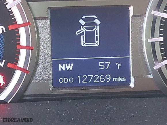 2017 Toyota 4Runner SR5 with VIN JTEZU5JR2H5154502, listed as a IAAI auction lot 41919153 with 127,269 mi miles. Bid and sale history available at carsss.com. Image 7.