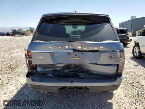 2018 Land Rover Range Rover с VIN SALGS2RE8JA500978, выставлен на аукционе Copart как лот 56207895 с пробегом 61 393 миль миль и Списание • Salvage title. История ставок и продаж доступна на DreamBid. Изображение 6.