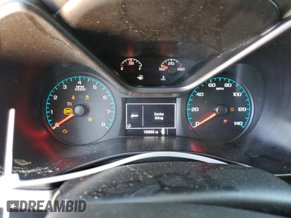 2018 Chevrolet Colorado 2WD Work Truck with VIN 1GCHSBEA6J1103431, listed as a Copart auction lot 53121015 with 149,669 mi miles and Salvage Title. Bid and sale history available at carsss.com. Image 9.
