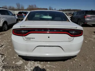 2016 Dodge Charger Police with VIN 2C3CDXKT6GH223543, listed as a Copart auction lot 48528295 with 112,421 mi miles and Clean Title. Bid and sale history available at carsss.com. Image 6.