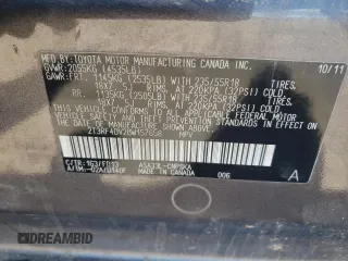 2011 Toyota RAV4 Sport with VIN 2T3RF4DV2BW157658, listed as a Copart auction lot 57899764 with 253,312 mi miles and Salvage Title. Bid and sale history available at carsss.com. Image 14.