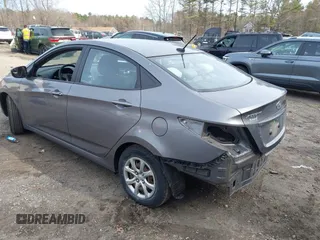 2014 Hyundai Accent GLS with VIN KMHCT4AE0EU739273, listed as a IAAI auction lot 41919295 with 105,312 mi miles and . Bid and sale history available at carsss.com. Image 3.