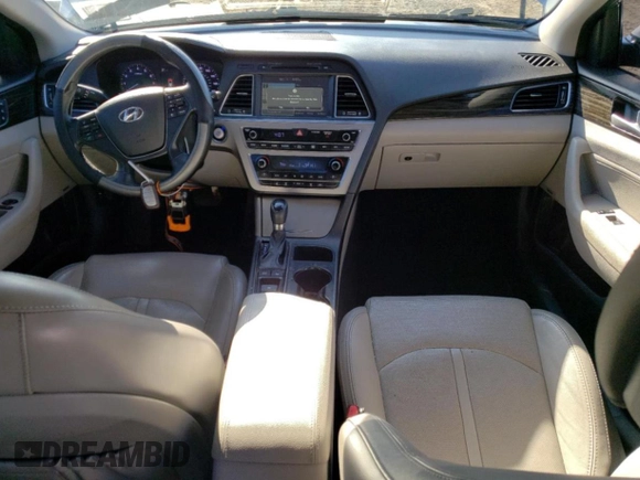 2016 Hyundai Sonata Sport with VIN 5NPE34AF1GH341346, listed as a Copart auction lot 50891895 with 120,180 mi miles and Salvage Title. Bid and sale history available at DreamBid. Image 8.