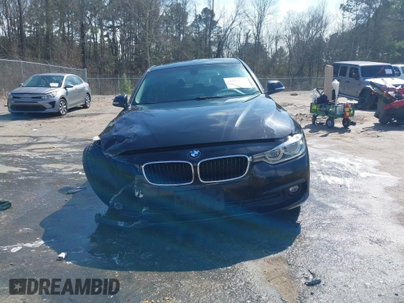2018 BMW 3 Series 320i with VIN WBA8A9C58JAH13719, listed as a IAAI auction lot 41651935 with 85,137 mi miles. Bid and sale history available at carsss.com. Image 12.