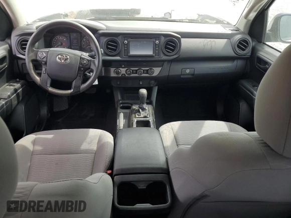 2019 Toyota Tacoma SR with VIN 5TFSX5EN7KX068425, listed as a Copart auction lot 57580835 with 125,491 mi miles and Salvage title. Bid and sale history available at DreamBid. Image 8.