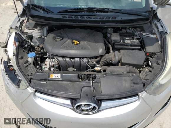 2015 Hyundai Elantra SE with VIN 5NPDH4AE6FH651267, listed as a Copart auction lot 54193205 with 111,874 mi miles and Salvage Title. Bid and sale history available at DreamBid. Image 11.