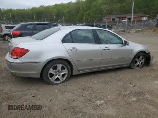 2006 Acura RL with VIN JH4KB16506C011002, listed as a Copart auction lot 53621895 with 171,105 mi miles and Salvage Title. Bid and sale history available at DreamBid. Image 3.