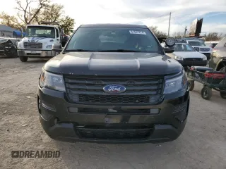 2016 Ford Utility Police Interceptor with VIN 1FM5K8AR4GGD31852, listed as a Copart auction lot 81687774 with 89,612 mi miles and Salvage Title. Bid and sale history available at carsss.com. Image 5.