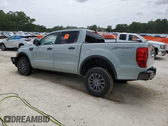 2021 Ford Ranger XL with VIN 1FTER4EH8MLD95941, listed as a Copart auction lot 59853865 with 36,809 mi miles and Non repairable. Bid and sale history available at DreamBid. Image 2.