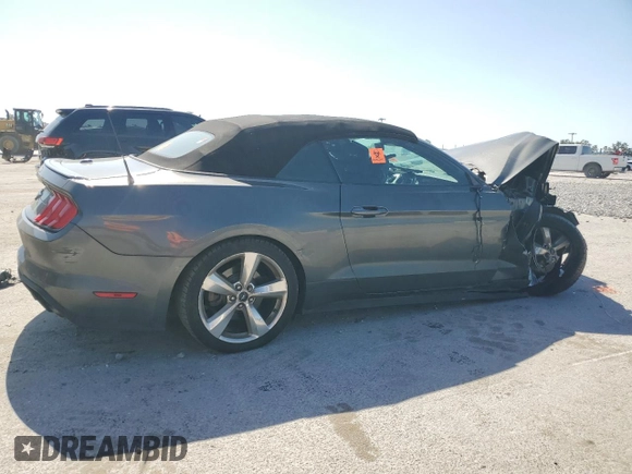 2018 Ford Mustang EcoBoost Premium with VIN 1FATP8UH2J5118715, listed as a Copart auction lot 51994625 with Not Provided miles and Salvage Title. Bid and sale history available at carsss.com. Image 3.