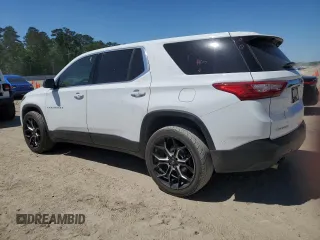 2021 Chevrolet Traverse LS with VIN 1GNERFKW6MJ189342, listed as a Copart auction lot 52877565 with 81,295 mi miles and Salvage Title. Bid and sale history available at carsss.com. Image 2.