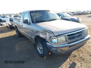 1997 Ford Ranger XL with VIN 1FTCR14A0VPA01952, listed as a IAAI auction lot 41685450 with 241,744 mi miles. Bid and sale history available at carsss.com. Image 1.