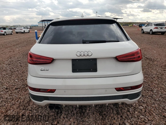 2016 Audi Q3 Prestige with VIN WA1FFCFS9GR020346, listed as a Copart auction lot 39952494 with 50,032 mi miles and . Bid and sale history available at DreamBid. Image 6.