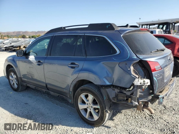 2014 Subaru Outback 2.5i Premium with VIN 4S4BRBCCXE3221218, listed as a Copart auction lot 71580874 with 91,186 mi miles and Salvage Title. Bid and sale history available at carsss.com. Image 2.
