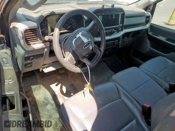 2021 Ford F-150 XL with VIN 1FTMF1C53MKE06085, listed as a Copart auction lot 51388915 with 119,218 mi miles and Clean title. Bid and sale history available at DreamBid. Image 8.