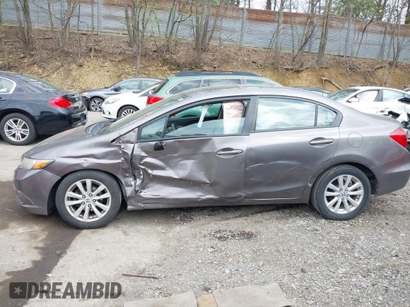 2012 Honda Civic EX with VIN 19XFB2F86CE393138, listed as a IAAI auction lot 42167608 with 176,554 mi miles and . Bid and sale history available at DreamBid. Image 14.