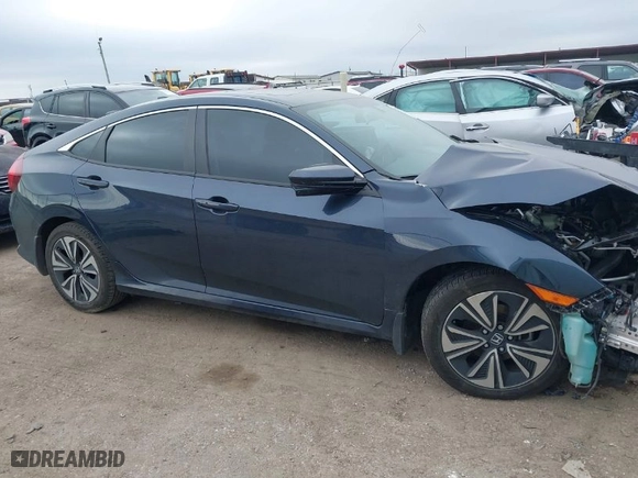 2018 Honda Civic Sedan EX-T with VIN 19XFC1F3XJE000833, listed as a IAAI auction lot 41603309 with 60,807 mi miles. Bid and sale history available at carsss.com. Image 14.