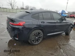2023 BMW X4 M40i with VIN 5UX43DT00P9N89647, listed as a Copart auction lot 80450304 with 32,727 mi miles and Salvage Title. Bid and sale history available at carsss.com. Image 3.